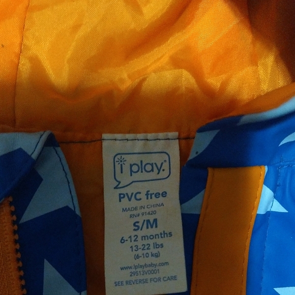 i play Blue Star Pattern Hooded Jacket - Picture 5 of 6